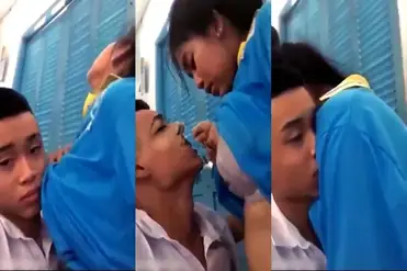 Bokep Indo Kelakuan Murid SMP Mesum Di Kelas poster