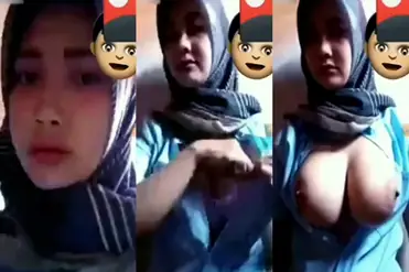Bokep Indo VCS Tante Jilbab Tobrut Binal poster