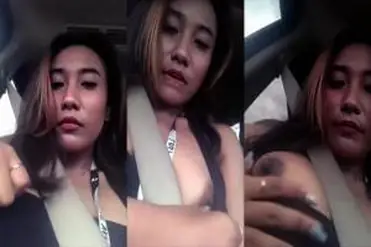 Ngewe Liar Dalam Mobil Pamer Susu Montok Mulus poster