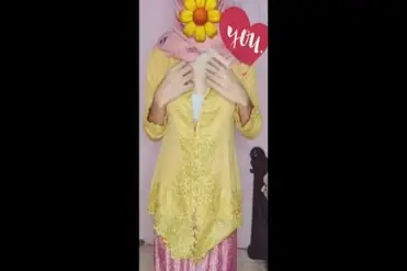 Ukhti Kebaya Hijab Pink Buka Rahasia Area Terdalam Indo poster
